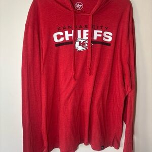 47 Brand Kansas City Chiefs  Red Pullover